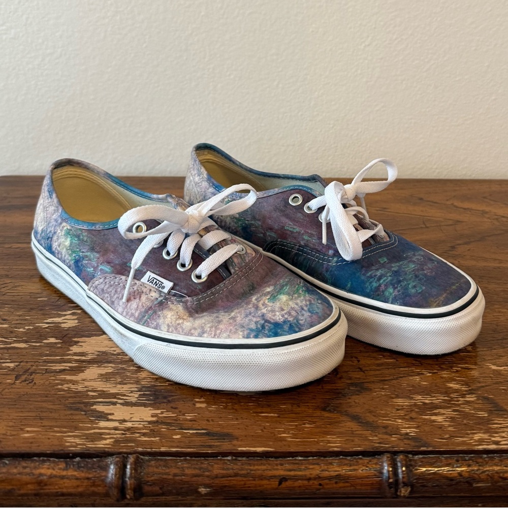 Vans x MoMA Authentic "Claude Monet's Water Lilies" sneakers